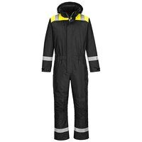 Portwest PW3 Winter Coverall (Black/Yellow / ...