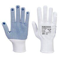 Portwest Polka Dot Glove (White/Blue / XL / R...