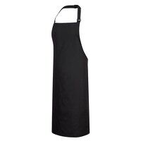 Portwest Polycotton Bib Apron (Black / R)