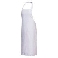 Portwest Polycotton Bib Apron (White / Regula...