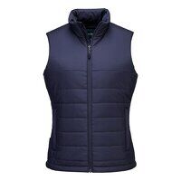 Portwest Professional Womens Insulated Baffle Gilet (Navy / S / Regular Fit)