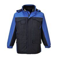 Portwest RS Parka Jacket (Navy/Royal / M / Re...