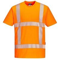 Portwest RWS Hi-Vis Short Sleeved T-Shirt  (Orange / S / Regular Fit)