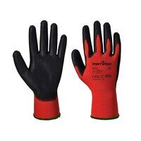 Portwest Red - PU Gloves (Red/Black / L / R)