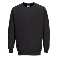 Portwest Roma Sweatshirt (Black / 4XL / R)