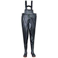 Portwest Safety Chest Wader S5 (Black / 37 / ...