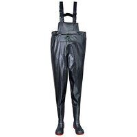 Portwest Safety Chest Wader S5 (Black / 41 / ...