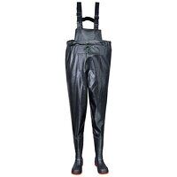 Portwest Safety Chest Wader S5 (Black / 44 / ...