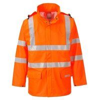 Portwest Sealtex Flame Hi-Vis Jacket (Orange ...