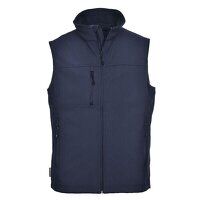 Portwest Softshell Gilet (3 Layers) (Navy / S...