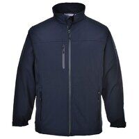 Portwest Softshell Jacket (3 Layers) (Navy / ...