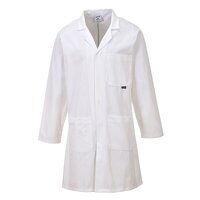 Portwest Standard Cotton Coat (White / L / R)