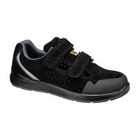 Portwest Steel Cow Suede Sandal S1P ESD SR FO (Black / 43 / R)