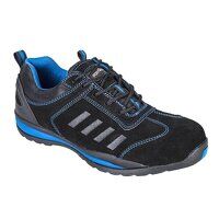 Portwest Steelite Lusum Safety Trainers S1P HRO (Blue / 40 / Regular Fit)