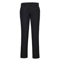 Portwest Stretch Slim Chino Trousers (Black /...