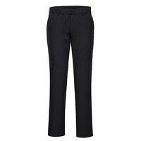 Portwest Stretch Slim Chino Trousers (Black /...