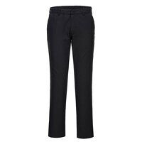 Portwest Stretch Slim Chino Trousers (Black /...