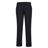 Portwest Stretch Slim Chino Trousers (Black /...