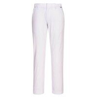 Portwest Stretch Slim Chino Trousers (White /...