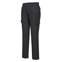 Portwest Stretch Slim Combat Trousers (Black ...