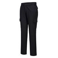 Portwest Stretch Slim Combat Trousers (Black ...