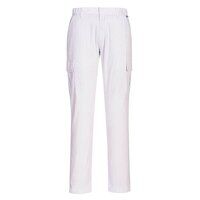 Portwest Stretch Slim Combat Trousers (White ...