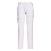 Portwest Stretch Slim Combat Trousers (White ...