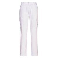 Portwest Stretch Slim Combat Trousers (White ...