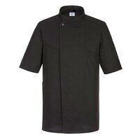 Portwest Surrey Chefs Jacket S/S (Black / XXL...