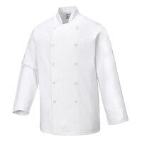 Portwest Sussex Chefs Jacket L/S (White / XS ...