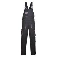 Portwest Texo Contrast Bib and Brace (Black / 4XL / Regular Fit)