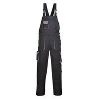 Portwest Texo Contrast Bib and Brace (Black / XXL / Regular Fit)