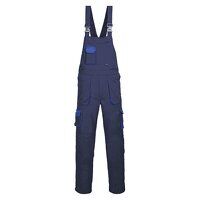 Portwest Texo Contrast Bib and Brace (Navy / L / Regular Fit)