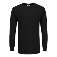 Portwest Thermal T-Shirt Long Sleeve (Black /...