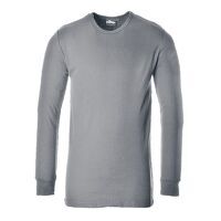 Portwest Thermal T-Shirt Long Sleeve (Grey / ...
