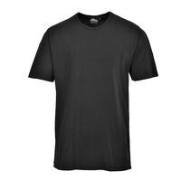Portwest Thermal T-Shirt Short Sleeve (Black ...