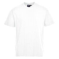 Portwest Turin Premium T-Shirt (White / XS / Regular Fit)