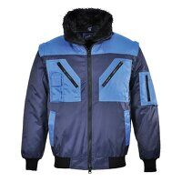 Portwest Two Tone Pilot Jacket (Navy / M / Re...