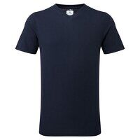 Portwest V-Neck Cotton T-Shirt (Navy / L / R)