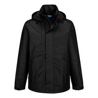 Portwest WX2 Eco Rain Jacket (Black / XL / Re...