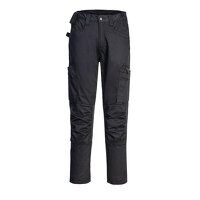 Portwest WX2 Eco Stretch Trade Trousers (Black / 42 / R)