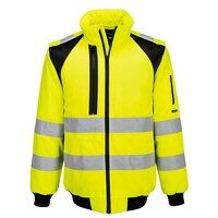 Portwest WX2 Hi-Vis 2-in-1 Pilot Jacket (Yell...