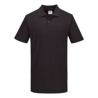 Portwest WX2 Polo Shirt S/S (Black / XXL / R)