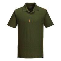 Portwest WX3 Polo Shirt (Olive Green / M / Re...