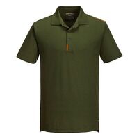 Portwest WX3 Polo Shirt (Olive Green / XXL / Regular Fit)