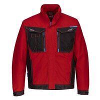 Portwest WX3 Work Jacket (Deep Red / XL / R)