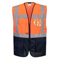 Portwest Warsaw Hi-Vis Contrast Executive Ves...