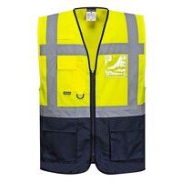 Portwest Warsaw Hi-Vis Contrast Executive Ves...