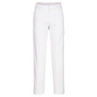 Portwest Women's Stretch Cargo Trousers (Whit...