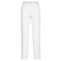 Portwest Women's Stretch Cargo Trousers (Whit...